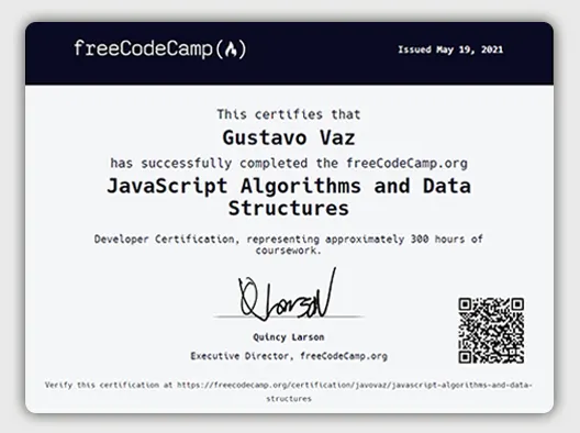 JavaScript Algorithms and Data Structures